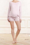 Těhotenská tunika s krajkovou vsadkou a bočním zavazováním