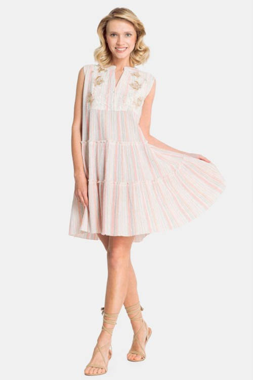 dámské letní bavlněné šaty